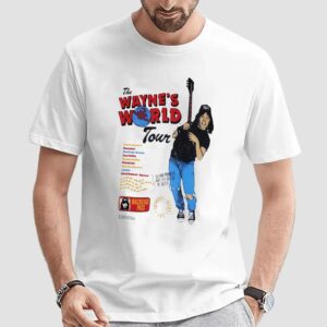 Scarlett Johansson The Waynes World Tour 1991 Saturday Night Live SNL T Shirt