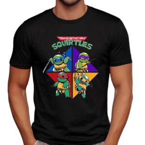 TMNT x Squirtle Shirt, Pokemon Shirt