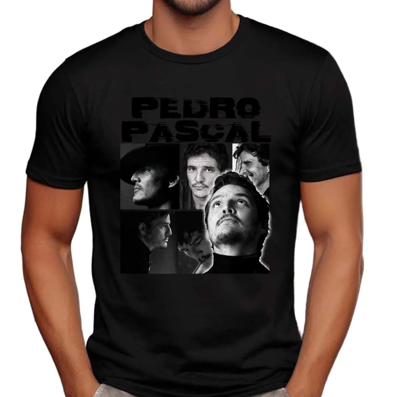 Vintage Pedro Pascal Joel Miller Shirt, The Last of Us Graphic Tee, Retro Gamer T-Shirt, Fan Art Shirt for Him, Video Game Inspired Merch Gift