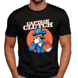 Jalen Brunson New York Knicks Captain Clutch T Shirt