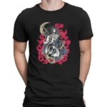 Kokushibo Shirt, Demon Slayer Shirt, Anime Shirt, Vintage Shirt, Cotton Unisex Shirt, Crew Neck, Size S- 4XL, Menswear Top, Womenswear Top Underwear Streetwear