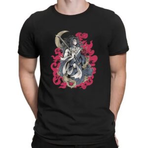 Kokushibo Shirt, Demon Slayer Shirt, Anime Shirt, Vintage Shirt, Cotton Unisex Shirt, Crew Neck, Size S- 4XL, Menswear Top, Womenswear Top Underwear Streetwear