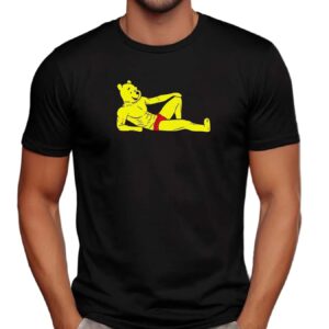 Buff Winnie The Pooh Red Panties T Shirt