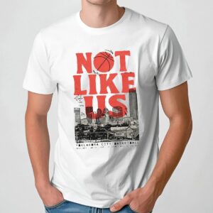 Oklahoma City Thunder Basketball Best in The West Not Like Us T Shirt