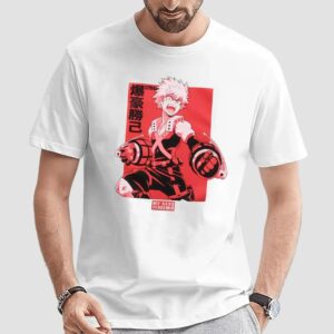My Hero Academia Bakugo Fight Pink T Shirt