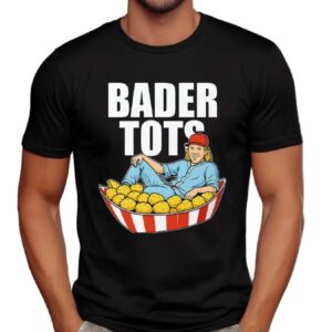 Harrison Bader Wearing Bader Tots T Shirt