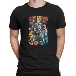 Fire Force Shirt, Anime Shirt, Vintage Shirt