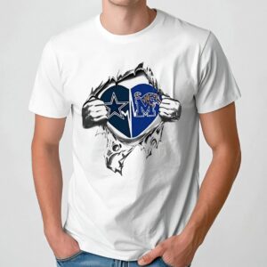 Dallas Cowboys Memphis Tigers It’s In My Heart T Shirt