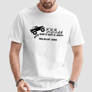 Run She's Got A Jeep T Shirt