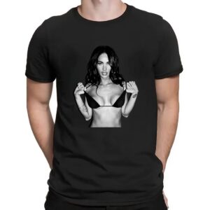 Megan Fox Tshirt, Sweatshirt, Cotton Unisex Shirt, Crew Neck, Size S- 4xl, Menswear Top, Womenswear Top Underwear Streetwear