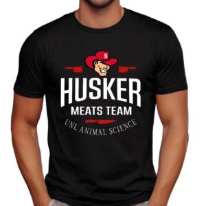 Official husker meats team unl animal science shirt