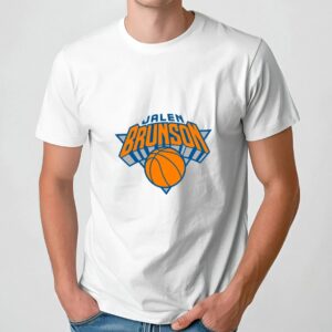 New York Knicks Basketball Star Jalen Brunson Logo Fans T Shirt
