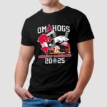 Arkansas Razorbacks Baseball OmaHogs 2025 Mascot T Shirt