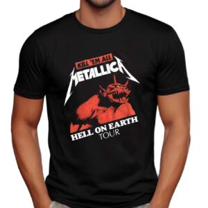 Metallica Kill 'Em All Hell On Earth Tour T Shirt