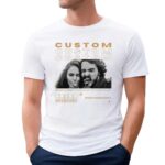Couples We Are One Matching Customized Photo T Shirt