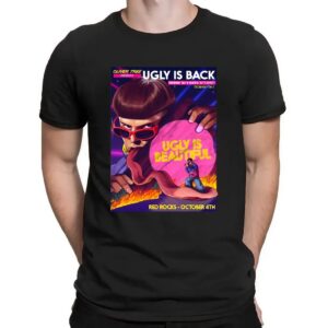 Oliver Tree Ugly Is Back Ugly Is Beautiful Red Rocks October 4th 2025 Concert T Shirt