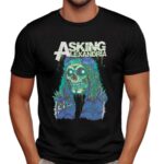 Asking Alexandria Skeleton Rocker T Shirt