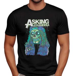 Asking Alexandria Skeleton Rocker T Shirt