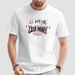 Lil Wayne 500 degreez tracklist t shirt