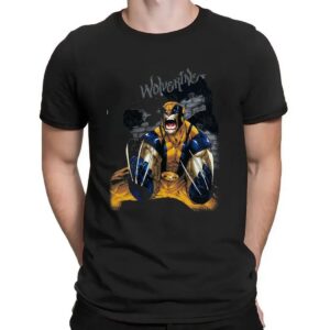 Joseph Lee Burrow Marvel Wolverine Comic Y2K T Shirt