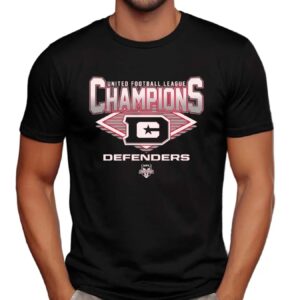 DC Defenders Football 2025 UFL Champions Diamond T Shirt