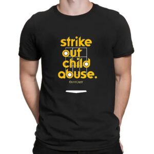 Jason Adam San Diego Padres Wearing Strike Out Child Abuse Olive Crest T Shirt