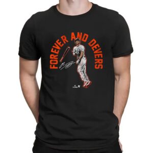 Rafael Devers Forever and Devers San Francisco Signature T Shirt