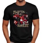 Florida Panthers Hockey Barkov Tkachuk Bobrovsky Grunge T Shirt