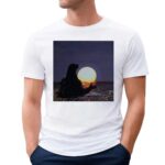 Kaiju Godzilla Sunset Ocean Silhouette T Shirt