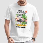 Cat have a purrfect summier t shirt