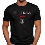 Arkansas Razorbacks Baseball Omahogs 2025 MCWS T Shirt