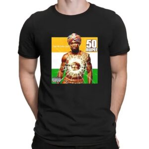 50 rupee 50 cent find me india club t shirt