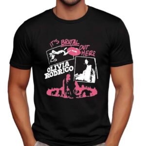 Olivia Rodrigo It's Brutal Out Here T Shirt