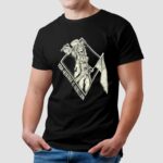 Skeleton Your Heritage Is Rebellion Patriot T Shirt