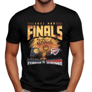 Oklahoma City Thunder Vs Indiana Pacers 2025 NBA Finals Matchup T Shirt
