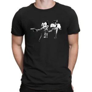 Pulp Kitties Pulp Fiction Parody T Shirt