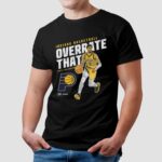 Tyrese Haliburton Indiana Pacers Basketball NBA Overrate That T Shirt