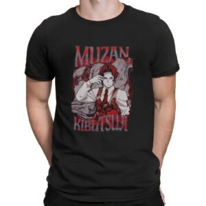 MUZAN KIBUTSUJI Demon Slayer Kimetsu No Yaiba Muzan Smoke T Shirt