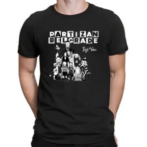 Partizan Belgrade The Addams Family Family Values Fan T Shirt
