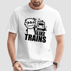 I like trains t shirt