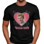 Marvel Fantastic Four Johnny Storm Human Torch Heart T Shirt