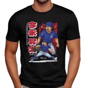 Shota Imanaga Chicago Cubs Anime T Shirt