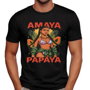 Amaya Papaya Tropical Bombshell Island T Shirt