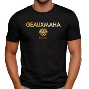 LSU Tigers Baseball Geauxmaha T Shirt