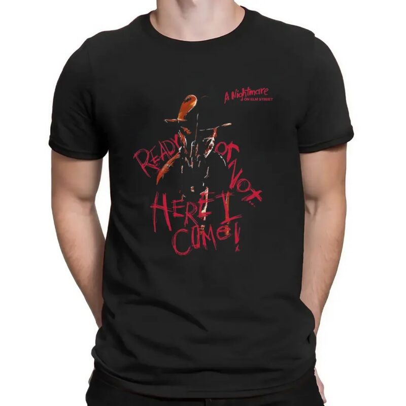 A Nightmare On Elm Street Ready Or Not Here I Come T Shirt