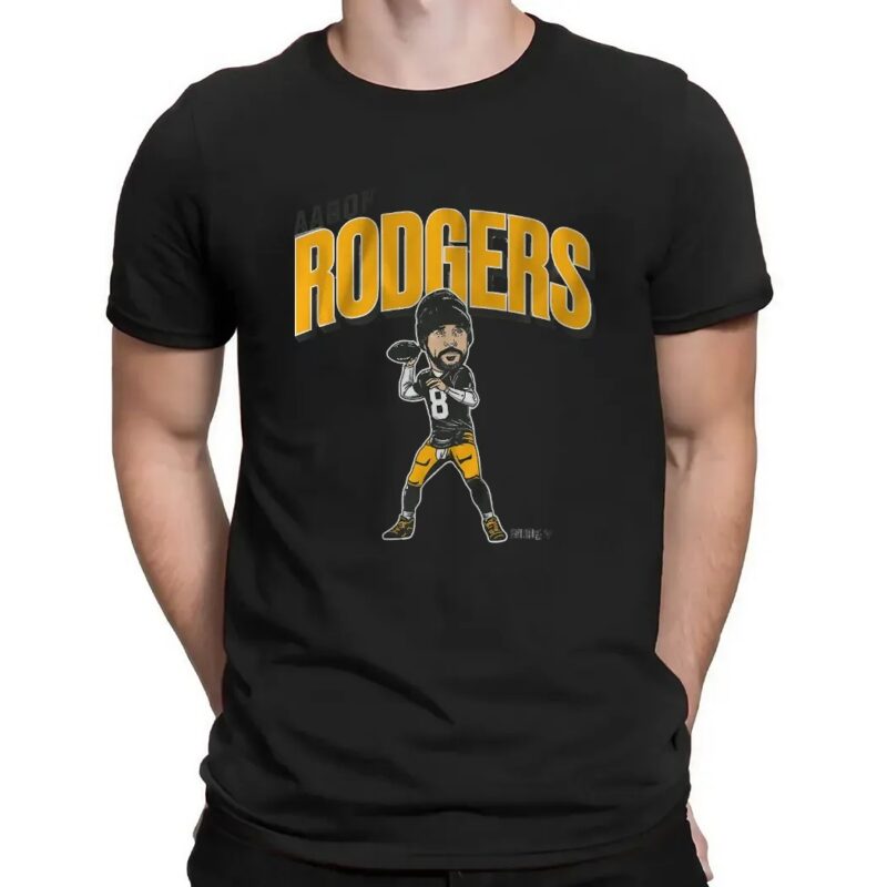 Aaron Rodgers Pittsburgh Steelers Caricature T Shirt