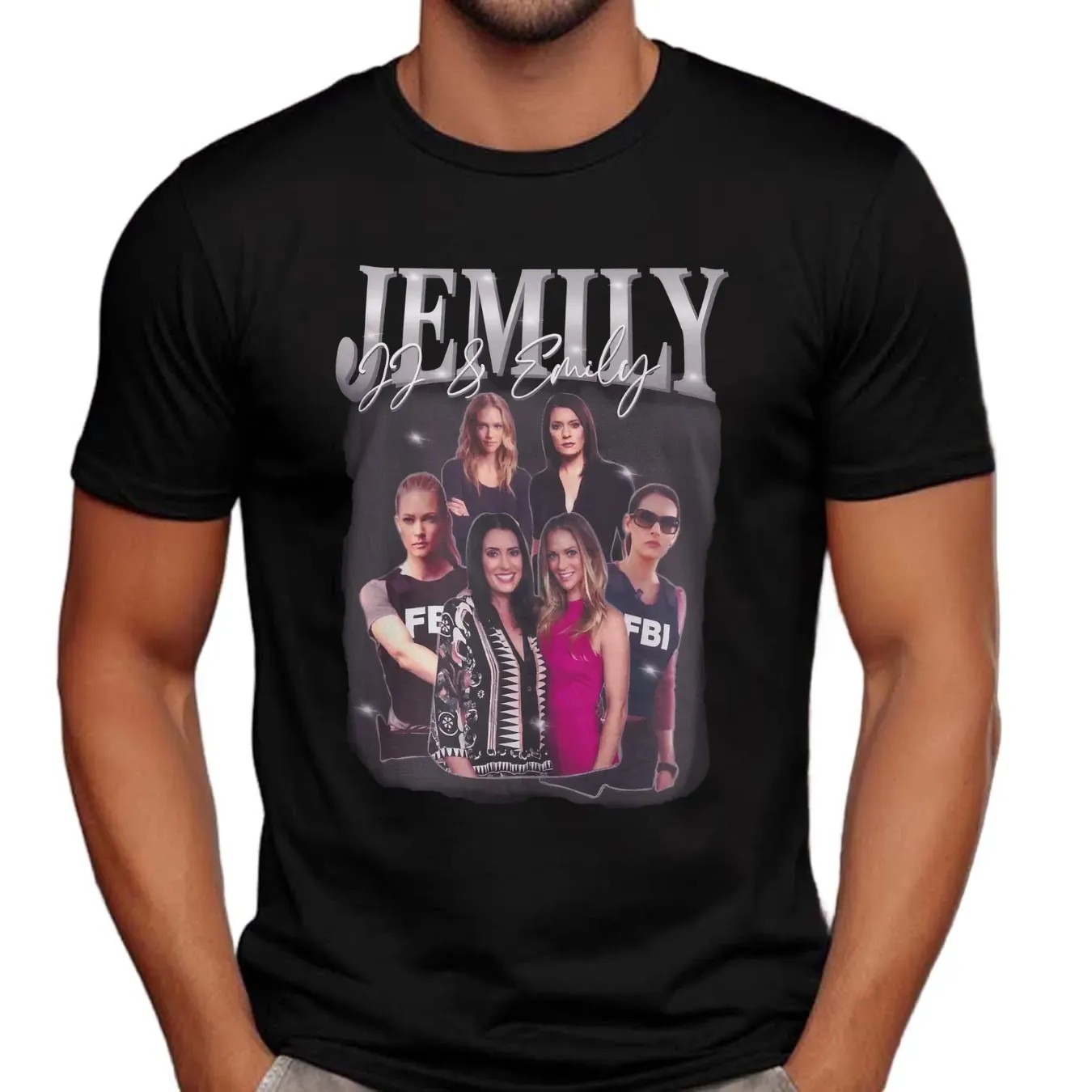 Aj Cook Wearing Jemily Jj And Emily Vintage Bootleg T Shirt