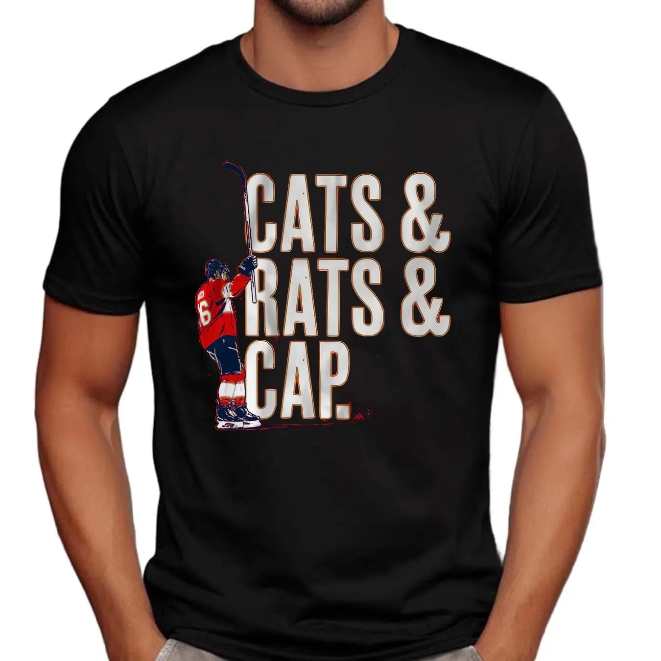 Aleksander Barkov Florida Panthers Hockey Cats Rats Cap T Shirt