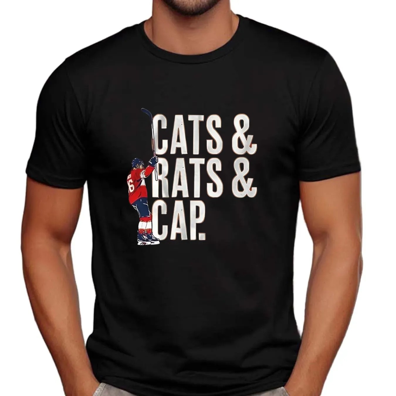 Aleksander Barkov Florida Panthers NHL cats and rats and cap t shirt