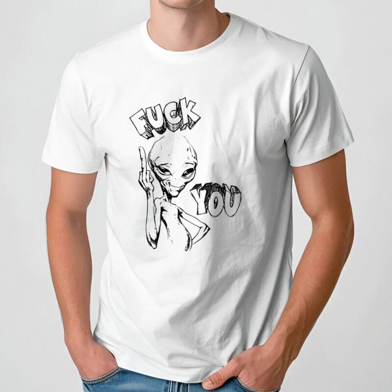 Alien paul fuck you t shirt
